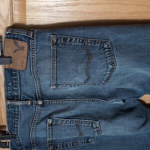 Men's Sz 32/34 American Eagle Slim Straight Blue Jeans